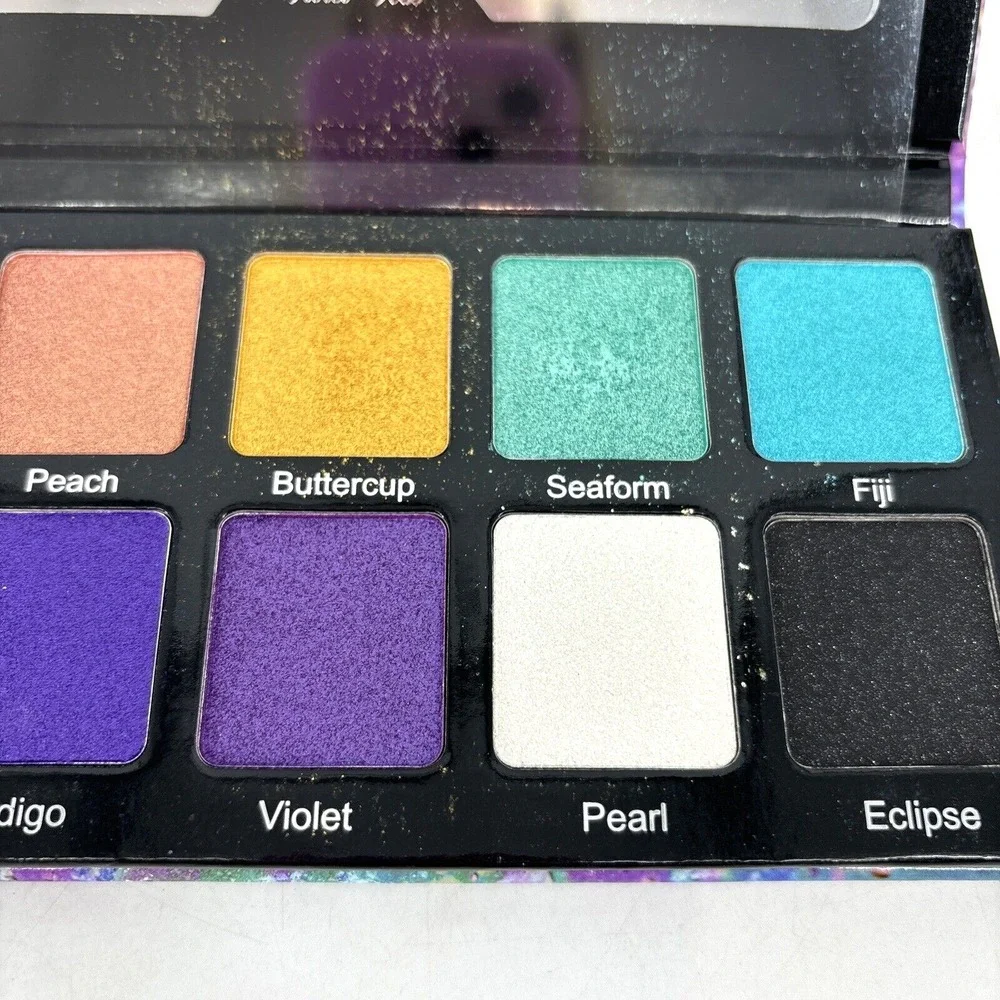 Violet Voss Eye Shadow Palette - 'The‎ Rainbow' Glitter 10-Color NEW